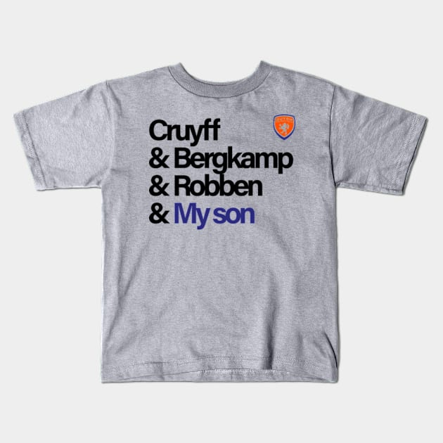 Dutch Legends - Boy Kids T-Shirt by DutchFC